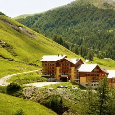 Appt Dans Chalet Residence Les Balcons Du Soleil Allos Exterior foto